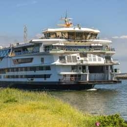 TESO veerboot onderweg van Den Helder naar Texel over de Waddenzee