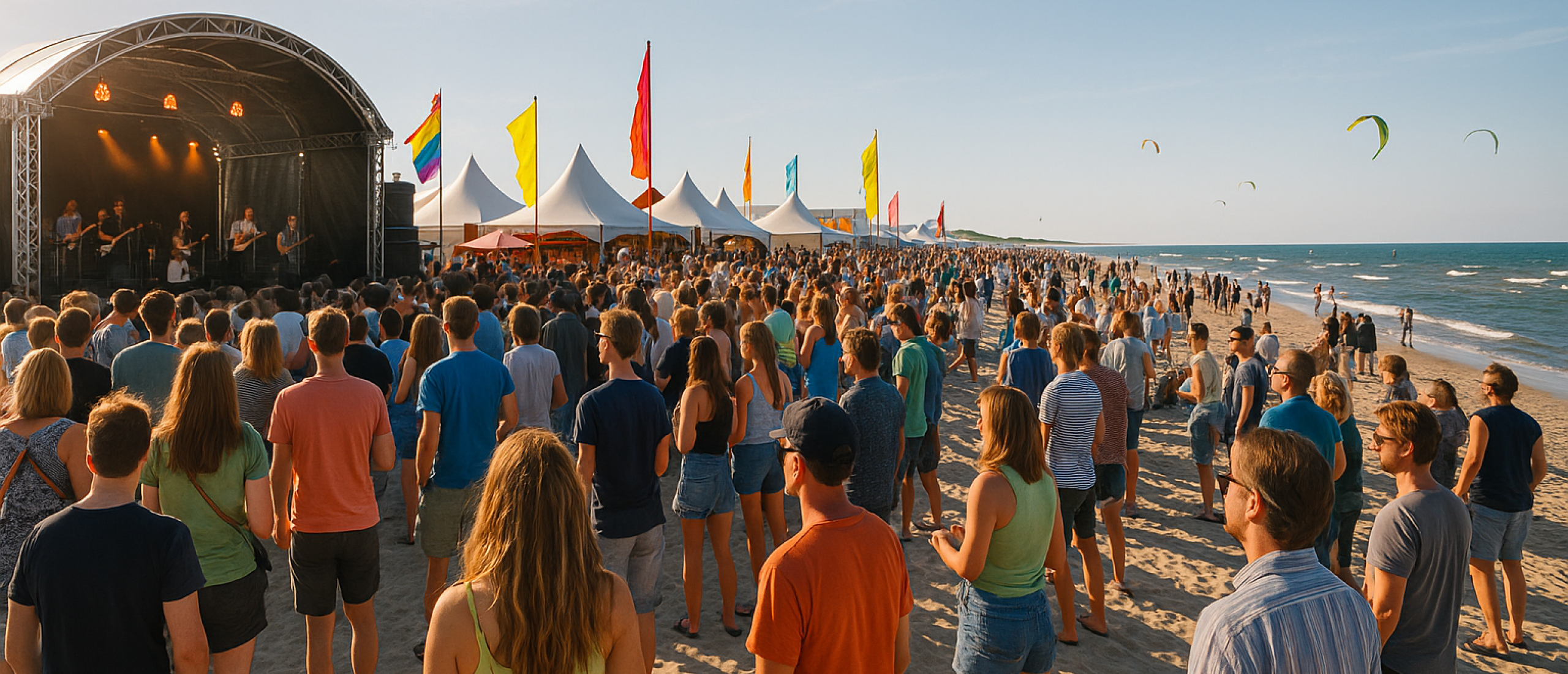 Waves Festival Texel 2026 – Sport, Muziek en Strandfeest bij Paal 17
