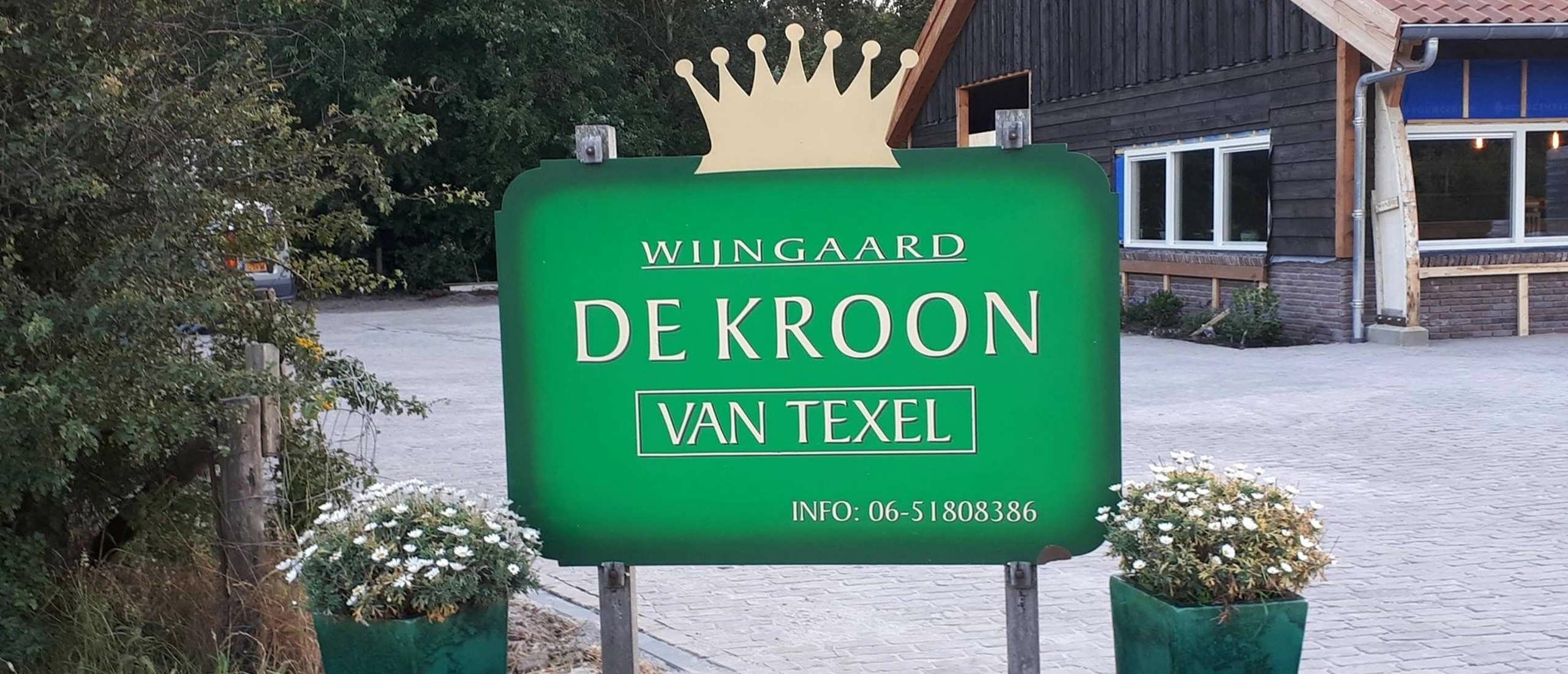 Wijngaard De Kroon van Texel bezoeken