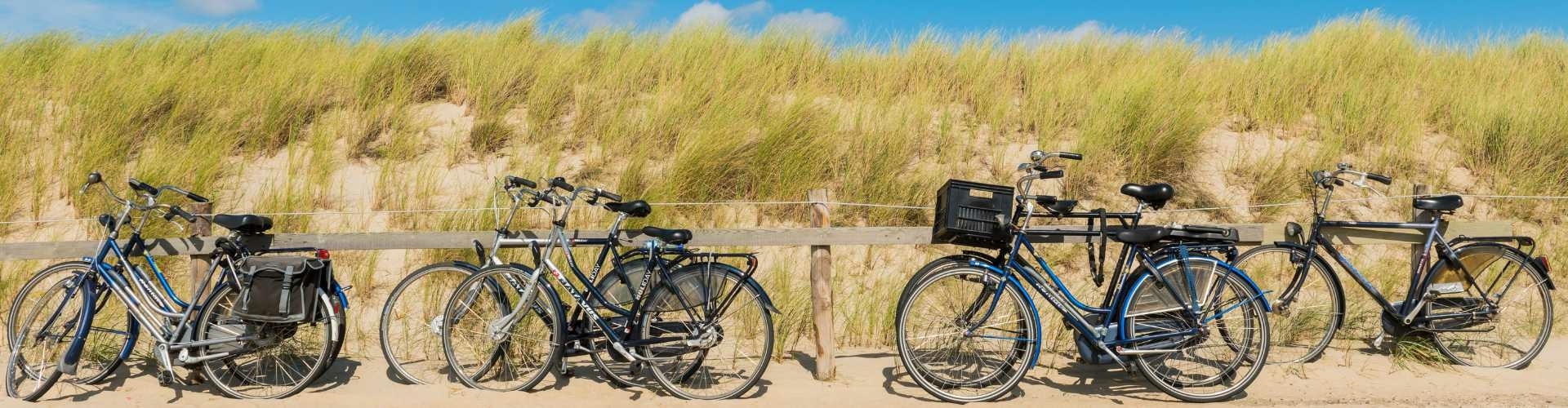 fiets huren texel bij strandpaviljoen