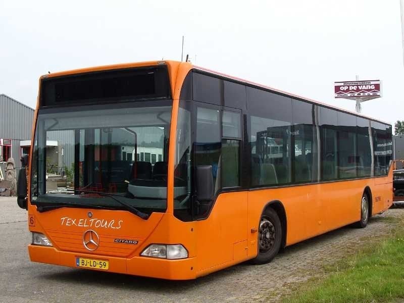 Lijndienst bussen voor groepsvervoer op texel