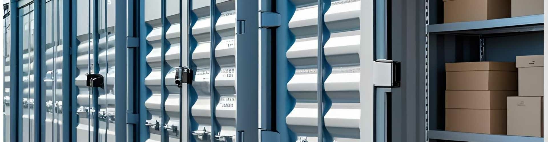 Opslagcontainers te huur op Texel, netjes en toegankelijk