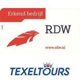 rdw erkenning texel tours