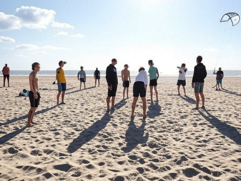 Strandactiviteiten Texel voor groepen en bedrijfsuitjes