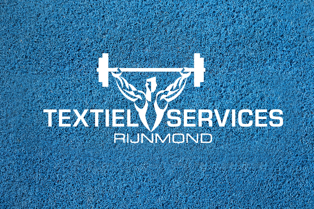 Schoonloopmat met logo - logomatten - Textiel Services Rijnmond