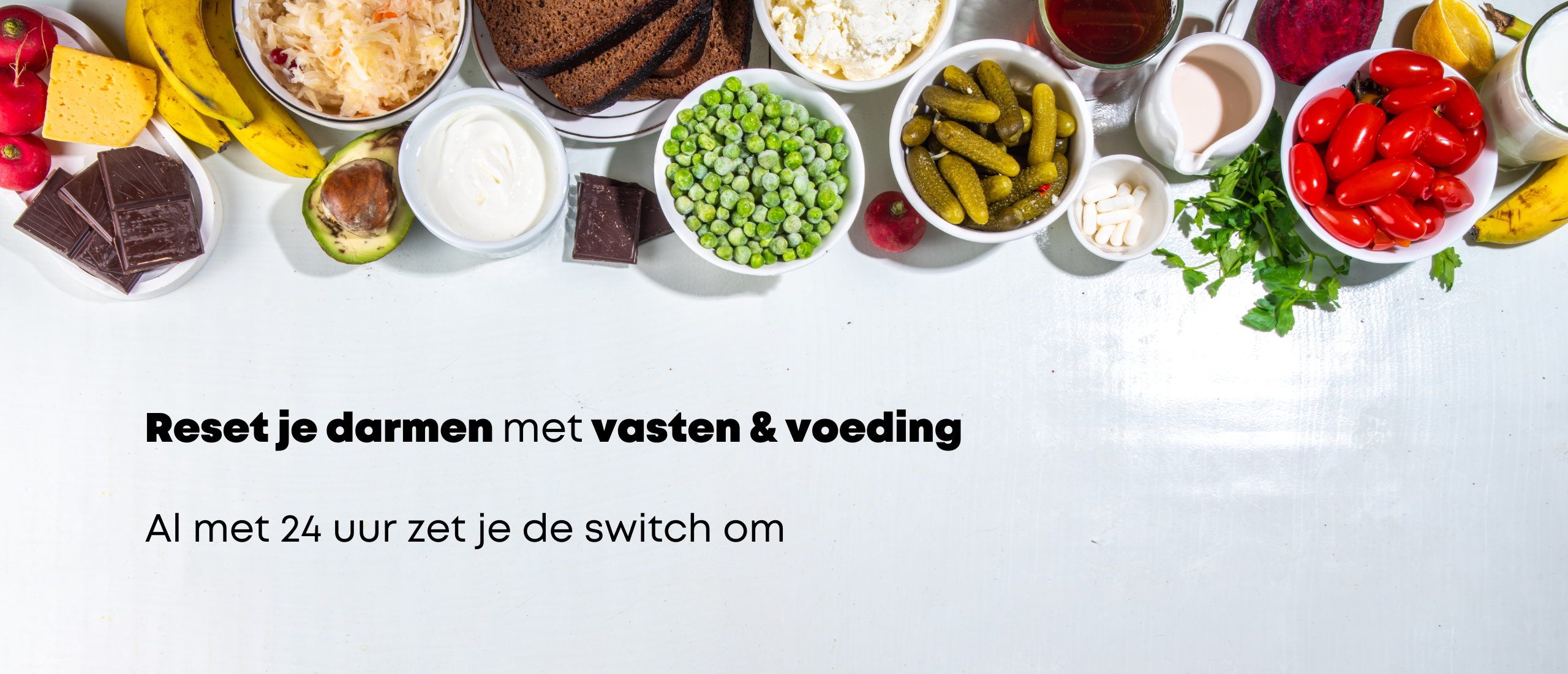 Reset je darmen met vasten & voeding