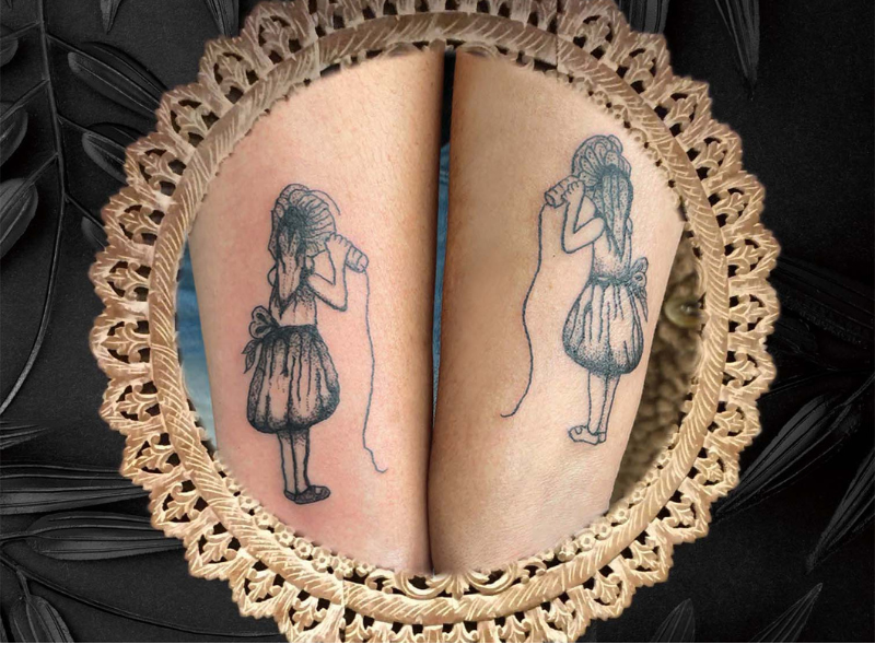 meisje tattoo