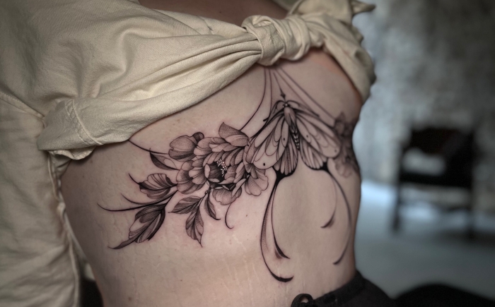 tattoo dordrecht black mantis