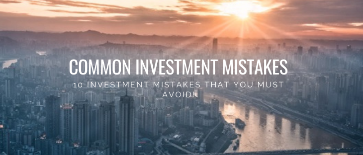 10 Biggest Investors Mistakes to Avoid as Beginner