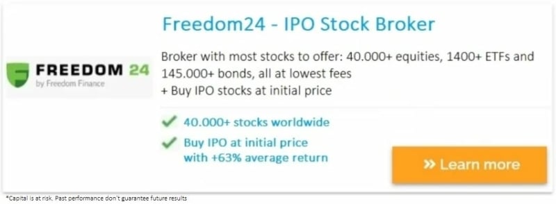 ipo-stock-broker-europe