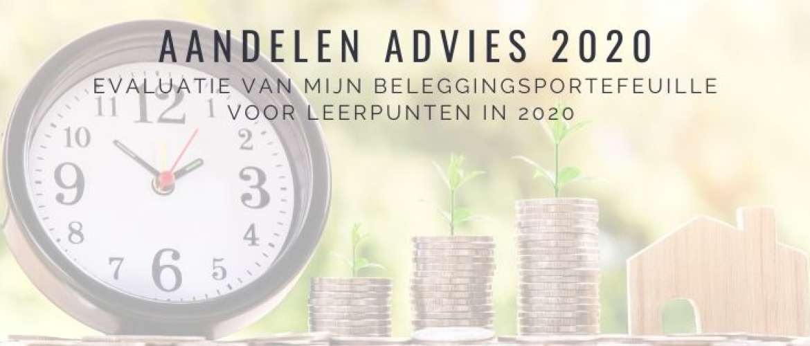 Aandelen advies 2020: Beleggingsportefeuille Jaar Evaluatie