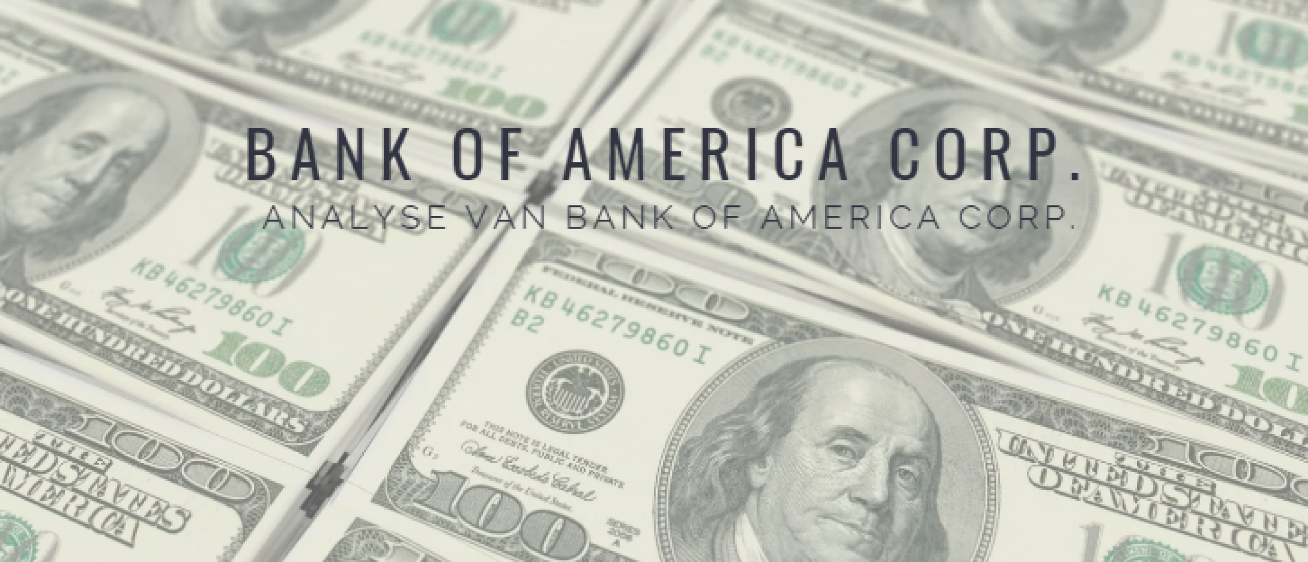 Bank of America Corp. Aandelen kopen? +3,2% dividend en 30% Groei | Happy Investors