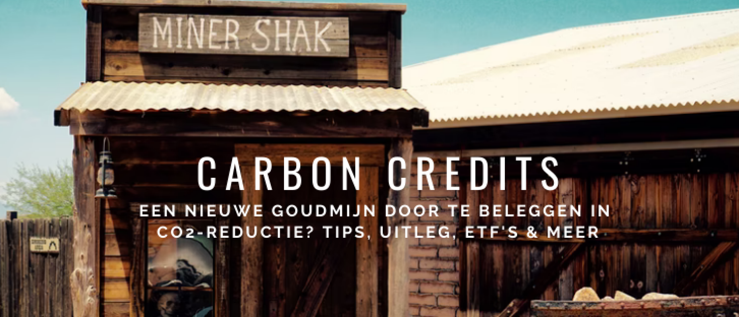 Beleggen in Carbon Credits: CO2-goudmijn in 2022? Tips & ETF’s