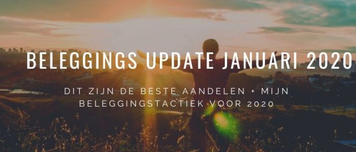 Beleggingsportefeuille voorbeeld: update beleggingsresultaat aandelen