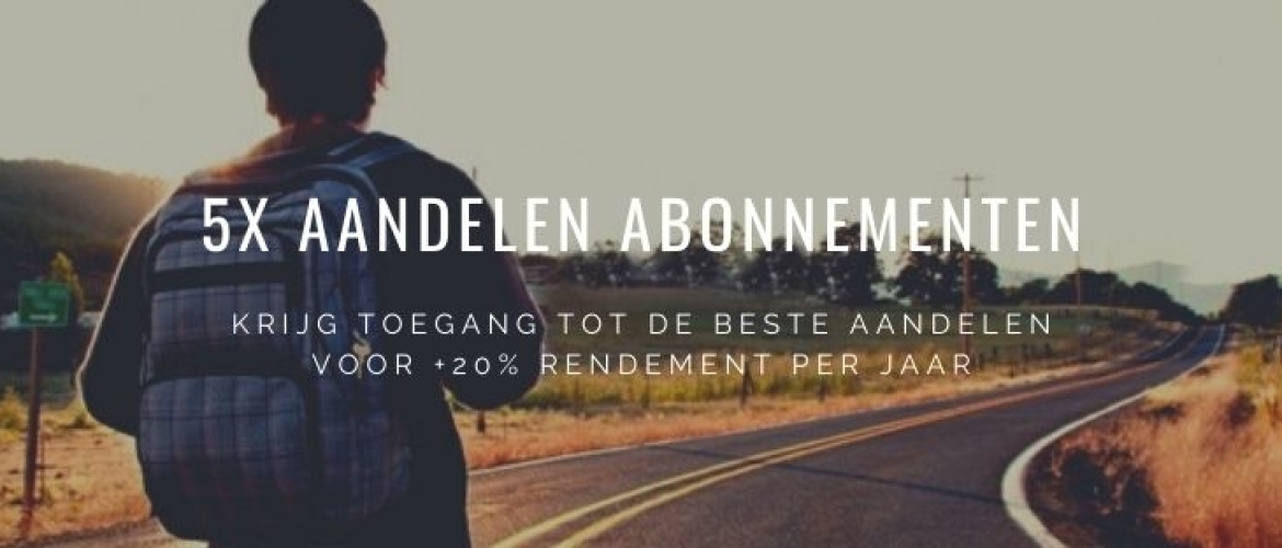 5x Aandelen Abonnement Vergelijken: +20% Rendement Per Jaar