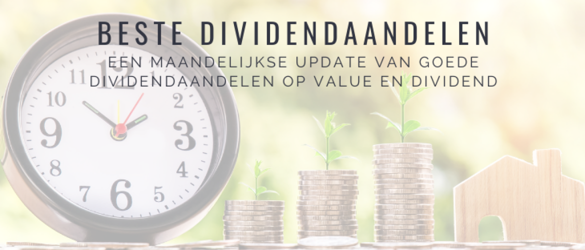 Beste Dividendaandelen 2021: Value + Dividend + Momentum
