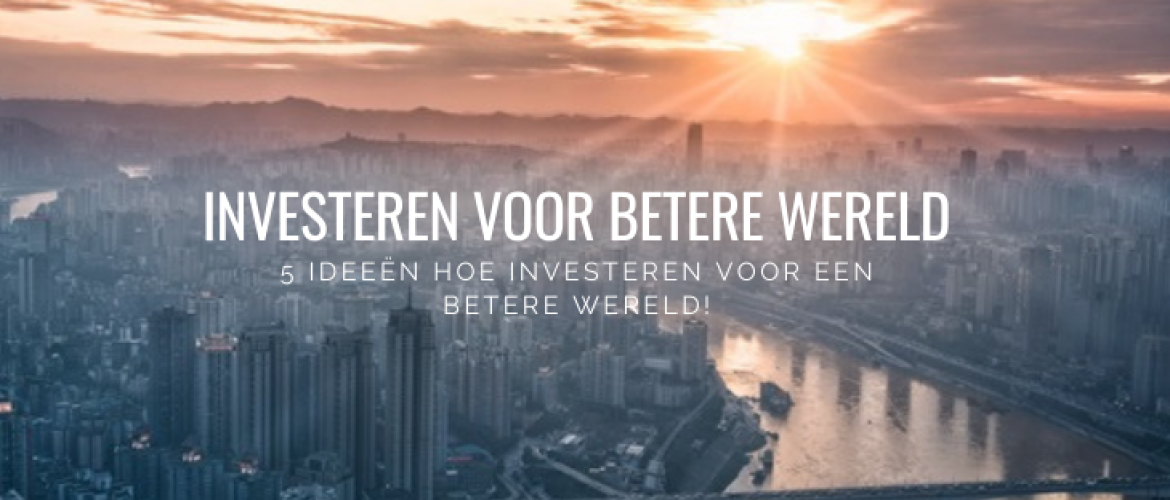 Hoe Investeren voor een Betere Wereld? 5 Ideeën!