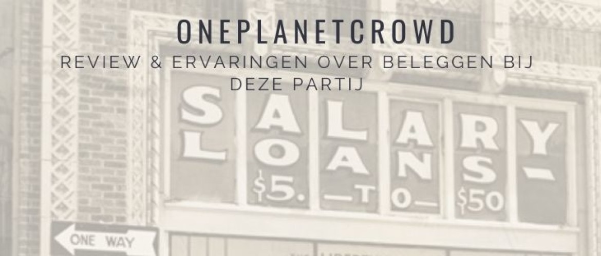 Oneplanetcrowd Review &#038; Ervaringen: investeren in ondernemers