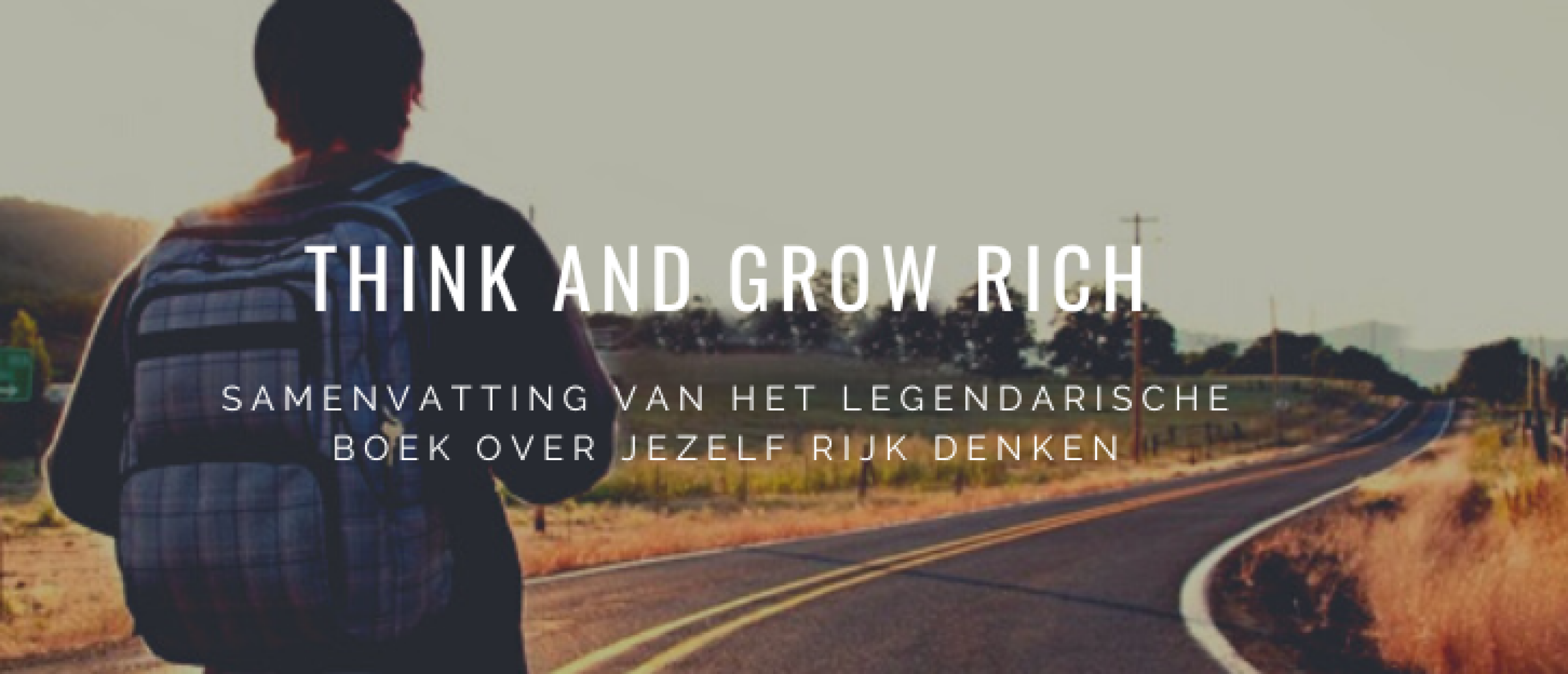 Think and Grow Rich Samenvatting | Happy Investors