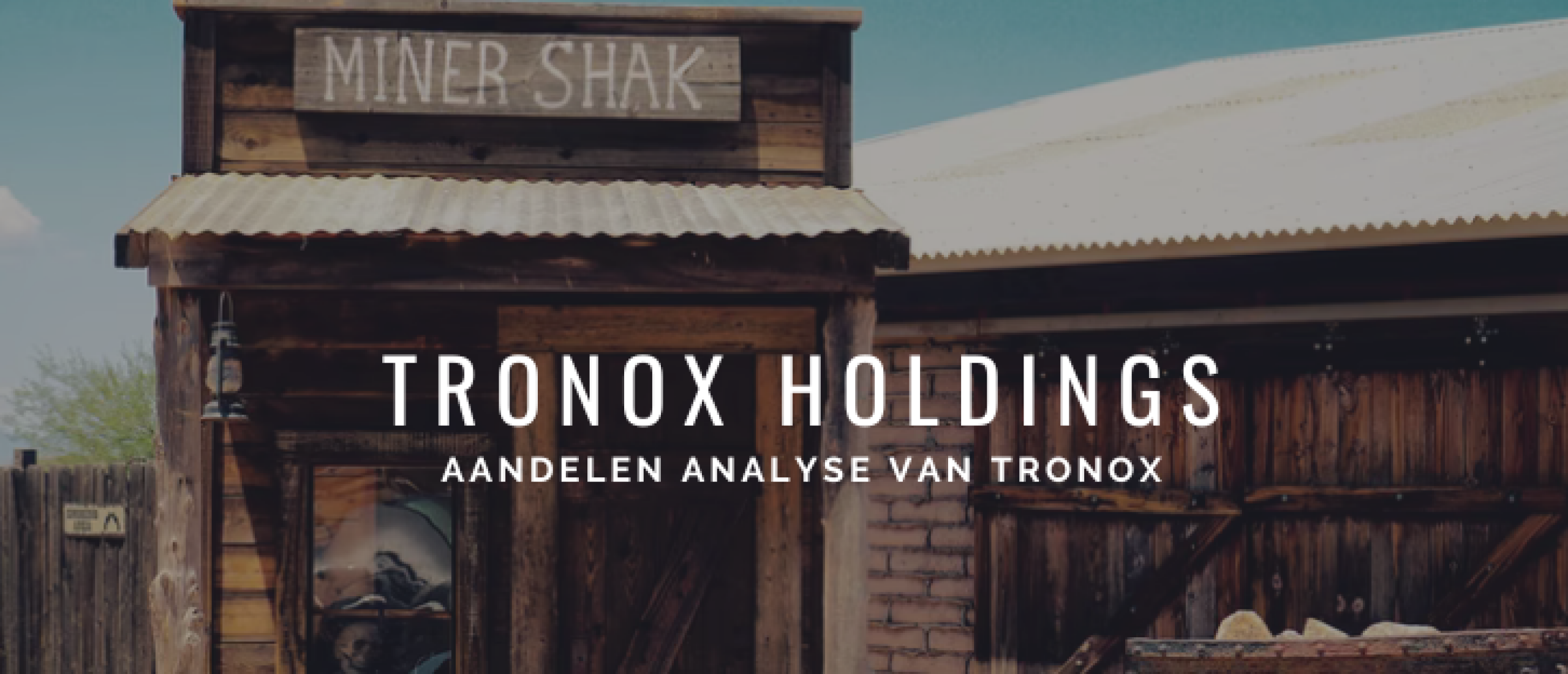 Tronox Aandelen Kopen of Niet? Analyse +67% Potentie | Happy Investors