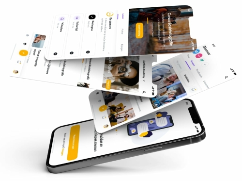 Ledensite app voor community en online trainingen