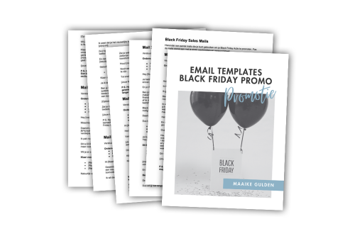 Cursus Black Friday Deal Ppromoten