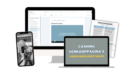 cashing-verkooppagina
