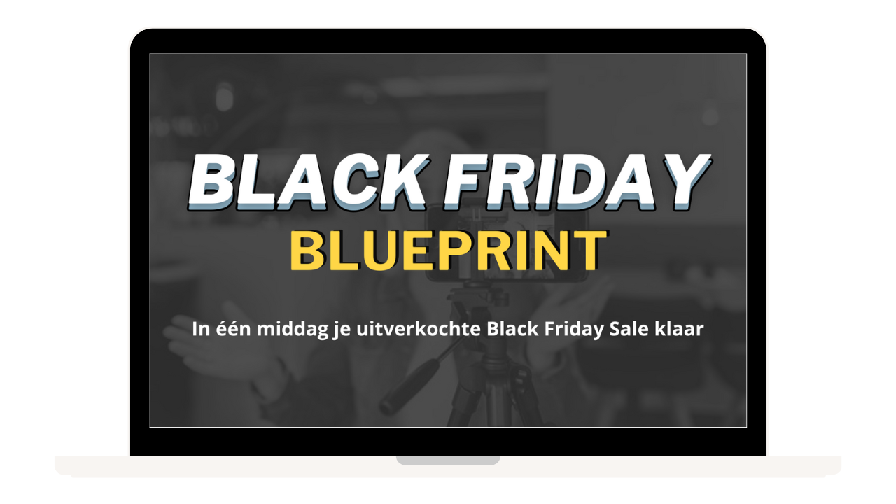 Cursus Black Friday Blueprint