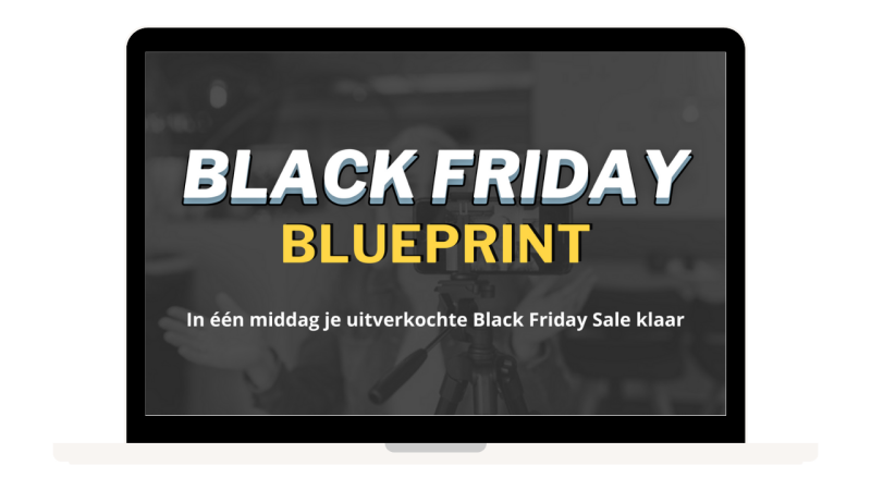 Cursus Black Friday Blueprint