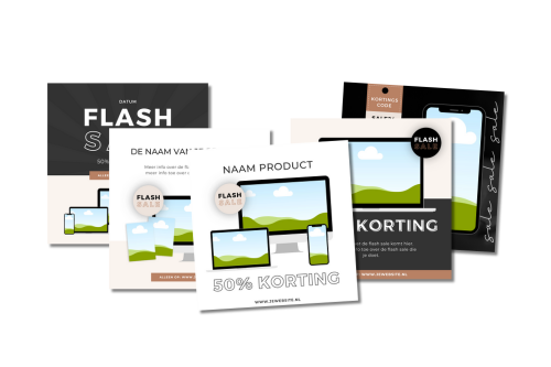 Cursus Flash Sale in 60 minuten
