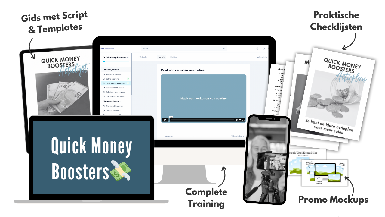 Cursus quick money boosters