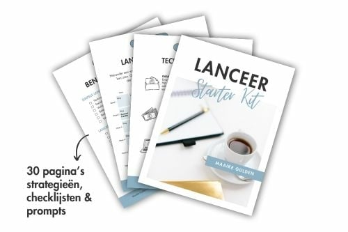 Gratis Lanceer Starter Kit Gratis Lanceer Starter Kit