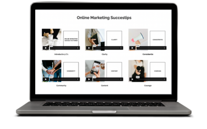 Gratis online marketing training.