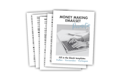 Money Making Emailset voor flash sale