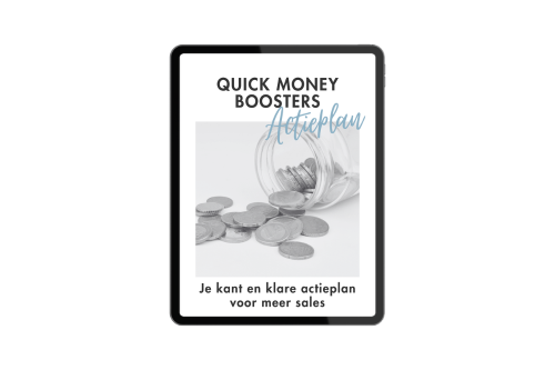 Quick Money Boosters actieplan