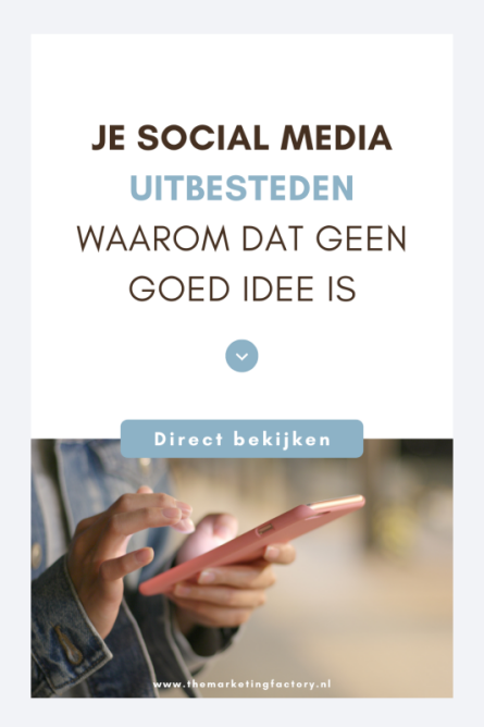 Social Media Uitbesteden? Is Dat Wel Een Goed Idee?