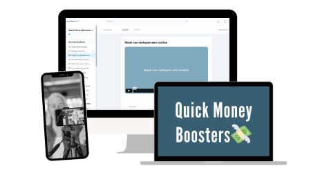 Simpele en snelle sales acties - Quick Money Boosters
