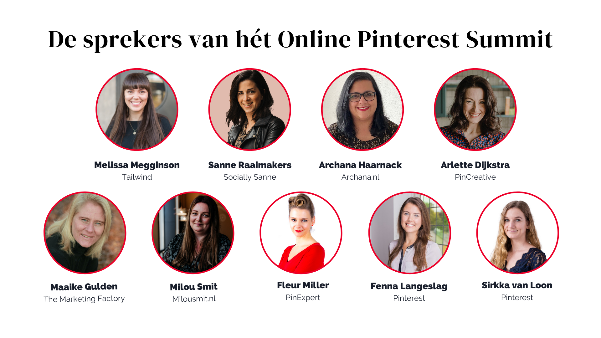 sprekers online pinterest summit