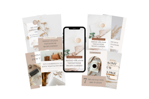 Vip pakket - Pinterest templates