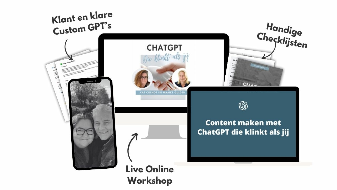 Workshop chatgpt die klinkt zoals jij. Workshop chatgpt die klinkt zoals jij.