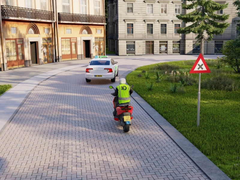 Bromfiets theorie voor rijscholen