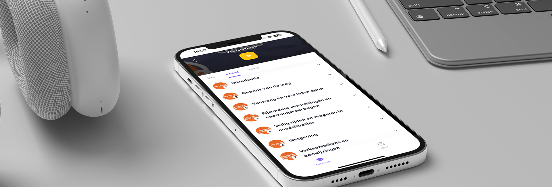 Handige theorie app