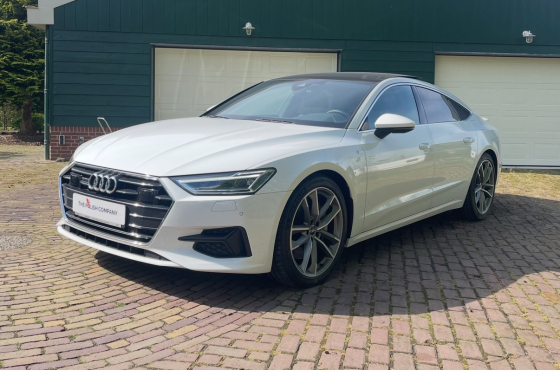 Audi A7 interieur herstel in Alkmaar – volledig lederen interieur van grijs naar zwart gespoten en vernieuwd door The Polish Company, specialist in lederherstel en interieur restauratie Noord-Holland