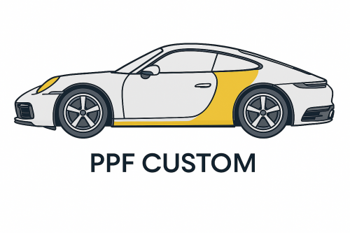 Porsche 911 PPF installatie in Alkmaar – afbeelding gebruikt voor custom aanvraag/offerte Paint Protection Film door The Polish Company, specialist in PPF Noord-Holland