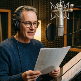 man-voorlezen-audioboek-studio