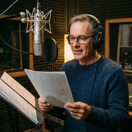 man-voorlezen-audioboek-studio