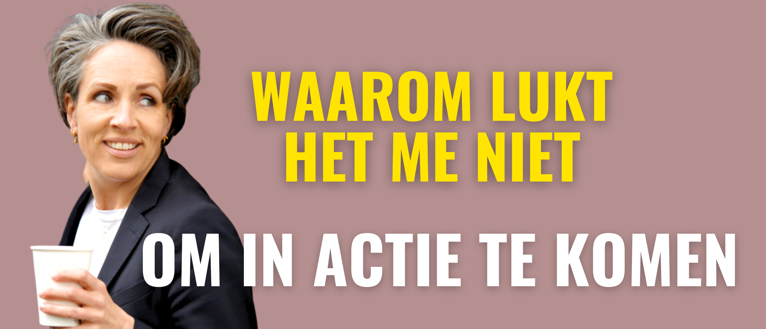 Waarom in actie komen vaak geen actieprobleem is
