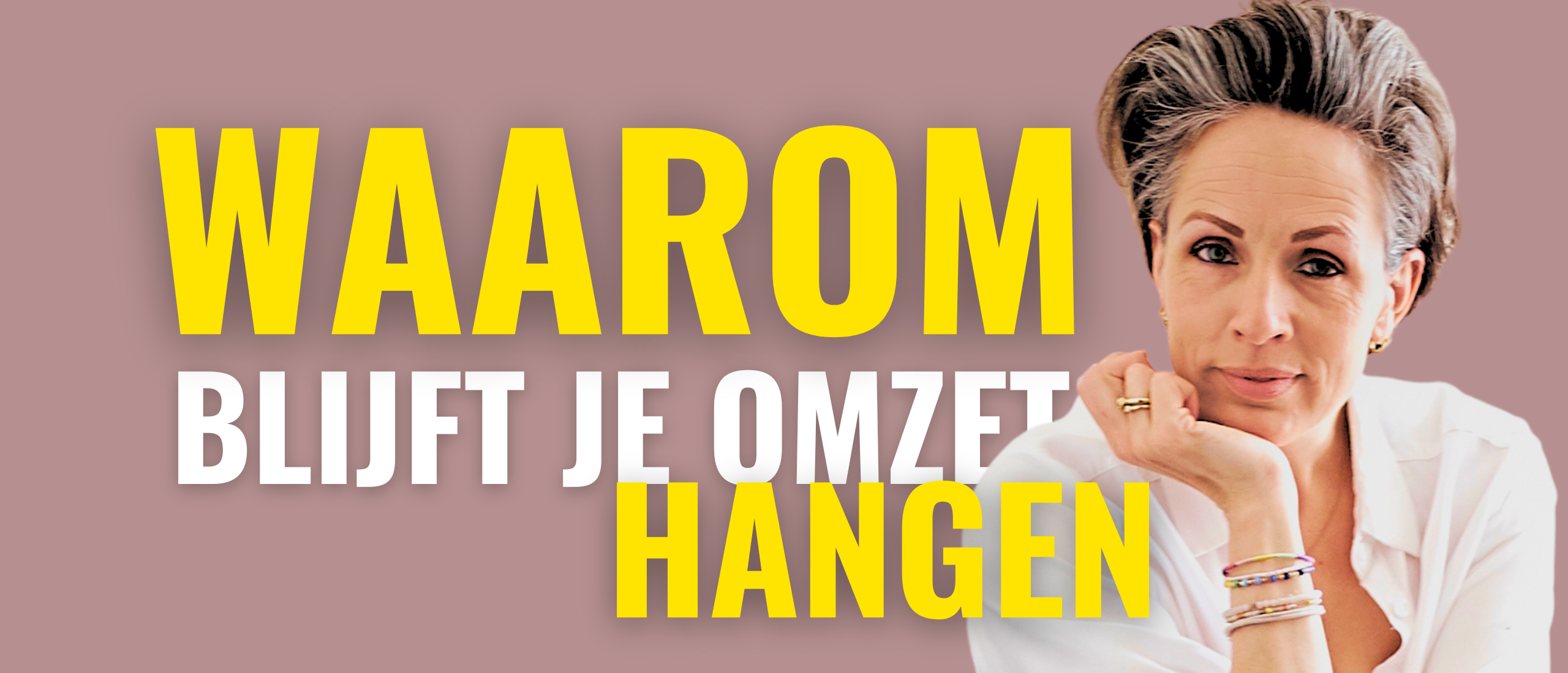 Waarom blijft je omzet hangen