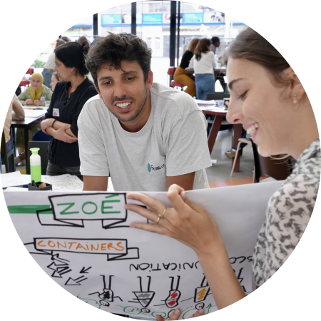 Jouw verhaal in beeld - Zakelijk Tekenen Teams van Oxfam Novib vertellen hun verhaal. Teambuilding met Visueel communiceren