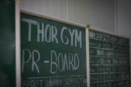 Het beste uitvezel halen in de sportschool en je progressie kunnen zien op het PR-bord